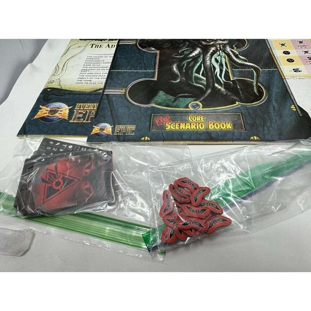 Secrets Of The Lost Tomb 1st Edition Everything Epic Adventure Game Complete!